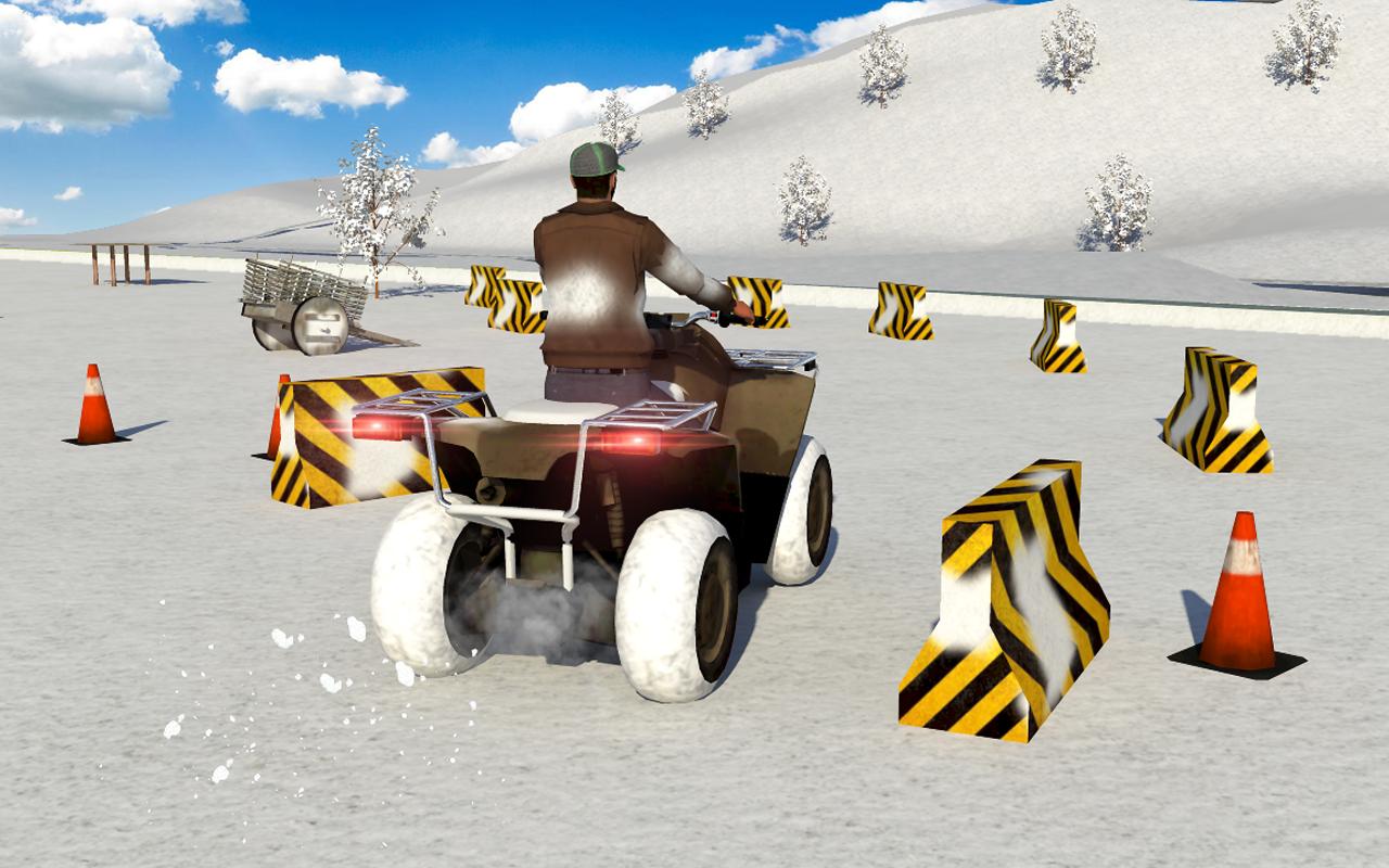 Snow Bike 3D Parking