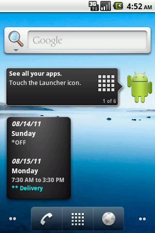 My Work Schedule