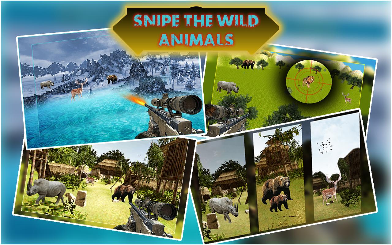 Jungle Sniper Hunt 2016