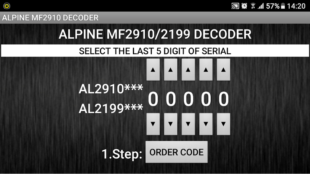 Mercedes AL2910 Radio Code
