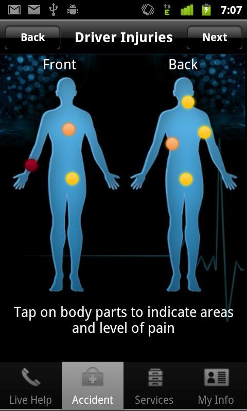 Auto Accident App