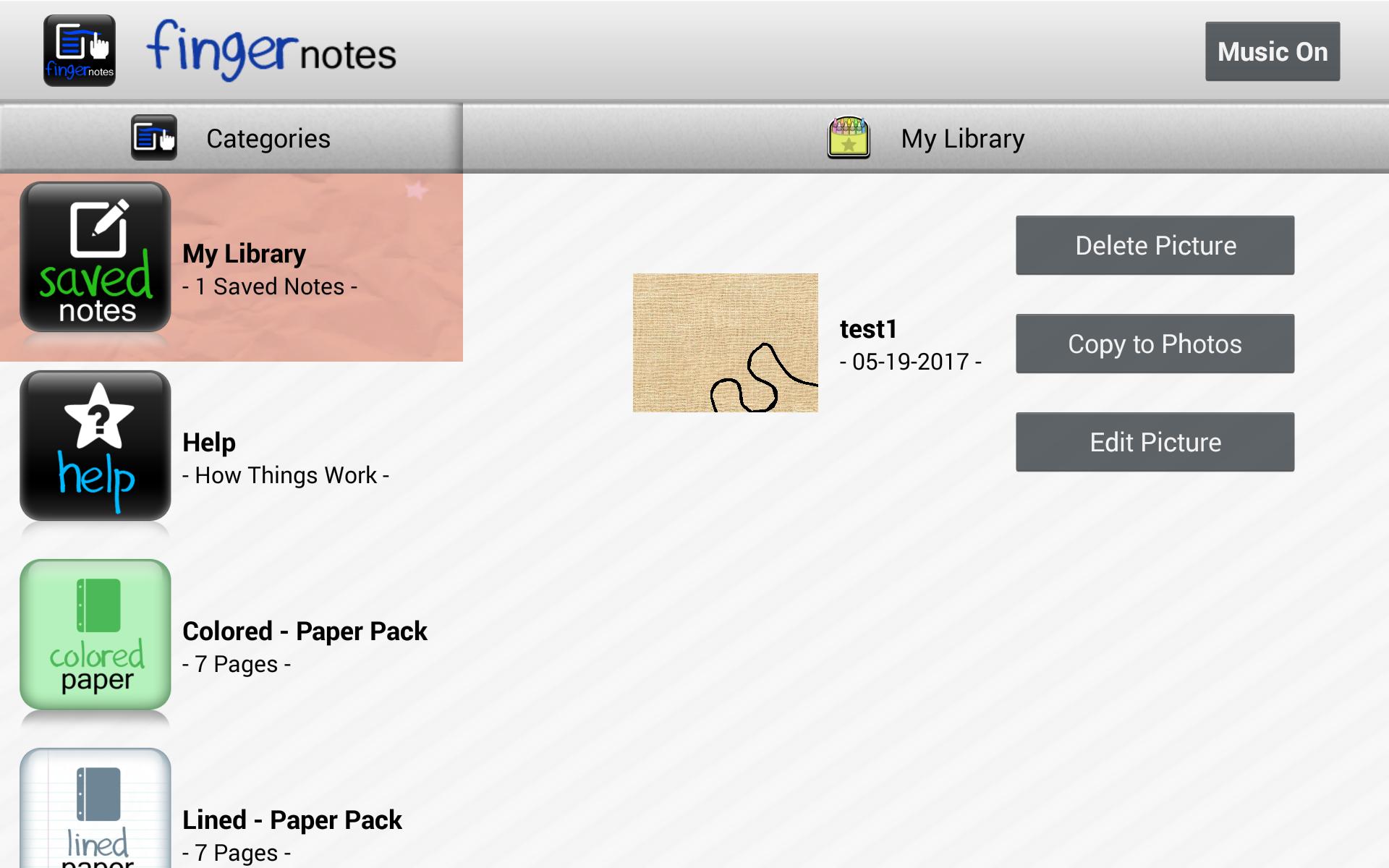 Finger Notes (Lite)