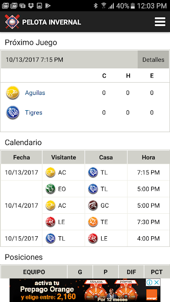 Pelota Invernal