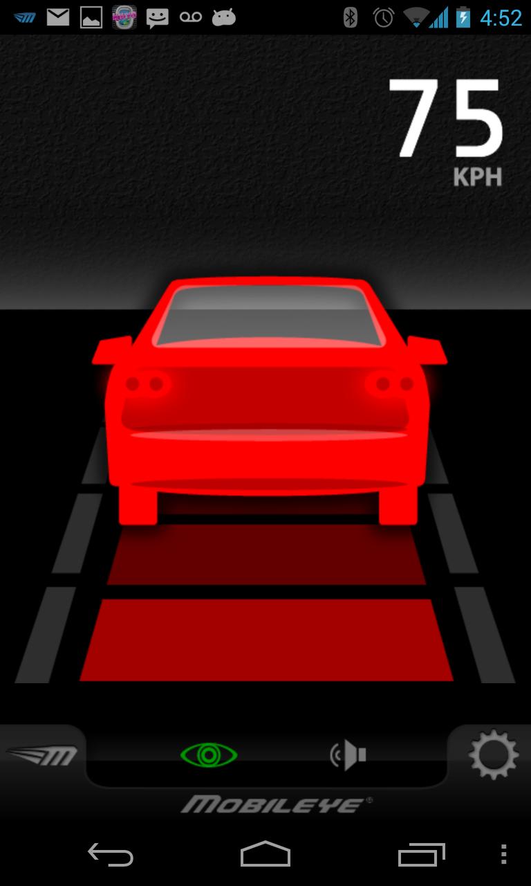 Mobileye 5 - Series pro app