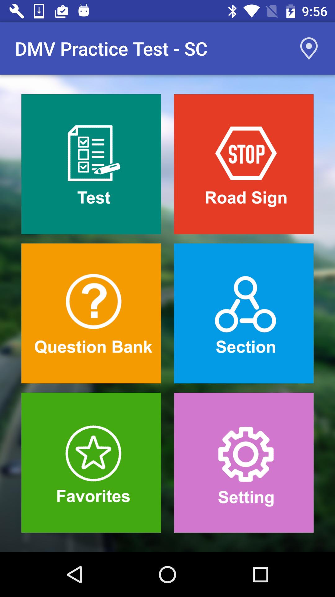 DMV Practice test