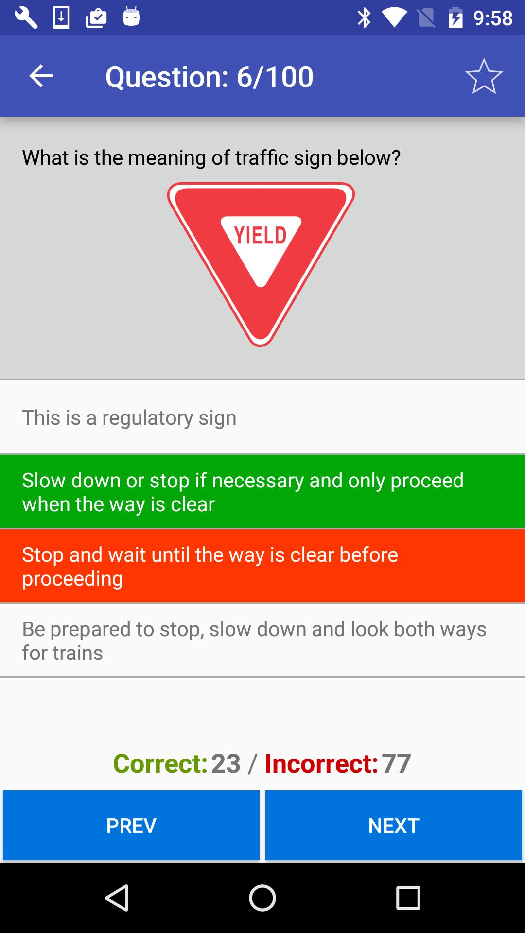 DMV Practice test