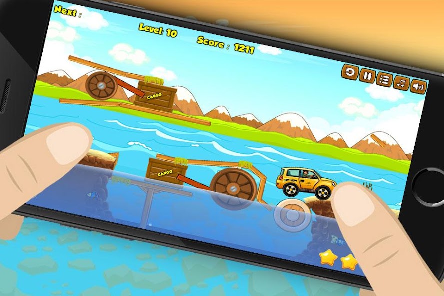Build River Wooden Bridge