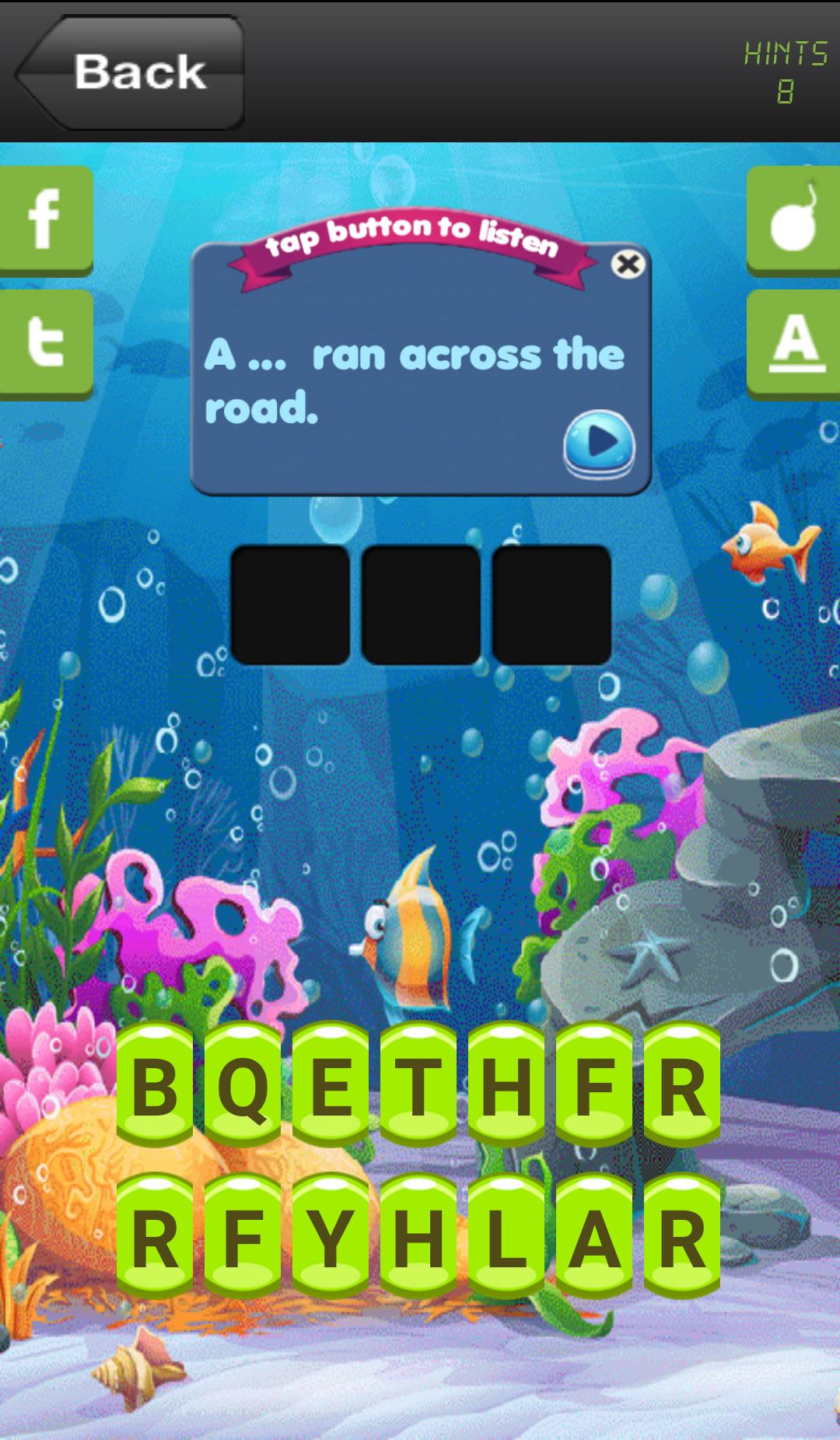 Spelling Practice Puzzle Vocab
