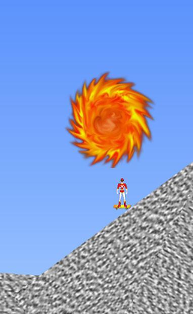 Red Skater Game