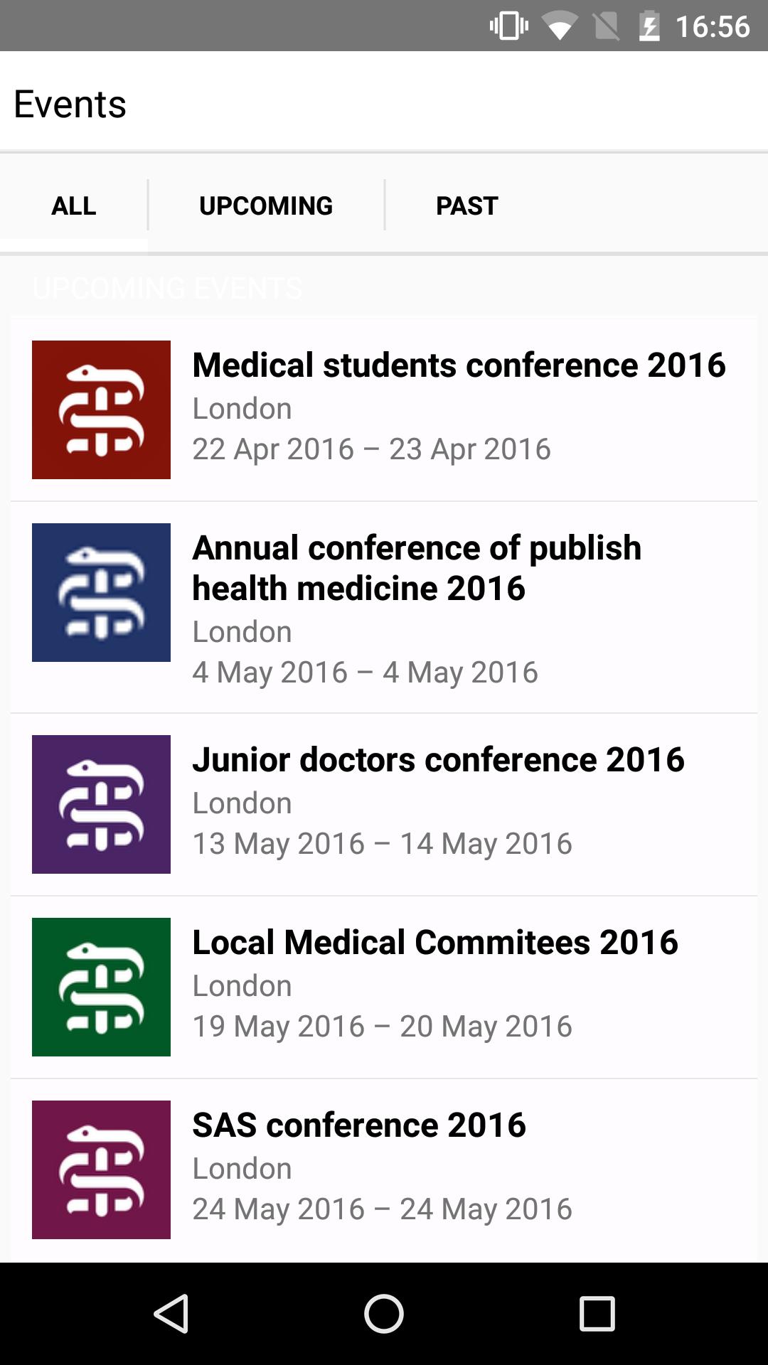 BMA Events