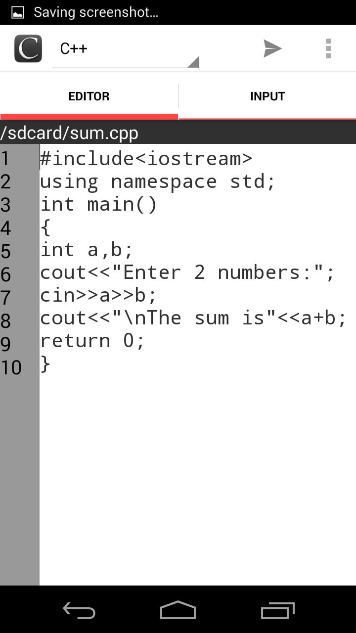 Online Compiler