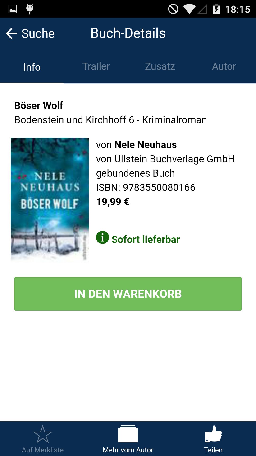 Mein Buchkauf