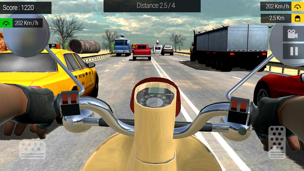 Bike Race Highway