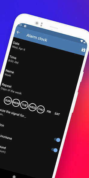 Ding Alarm clock