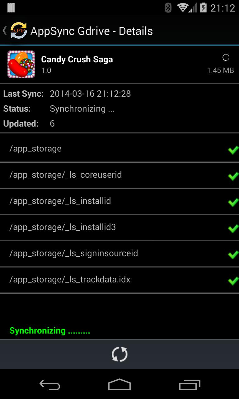 App Sync for GDrive