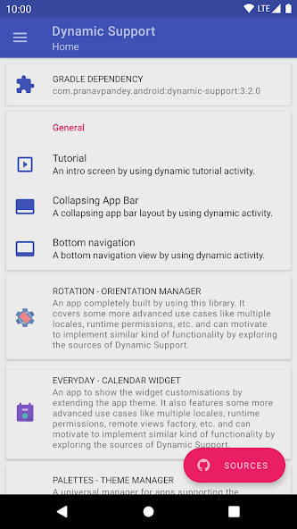 Dynamic Support