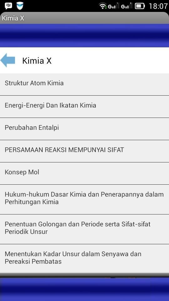 Materi Kimia