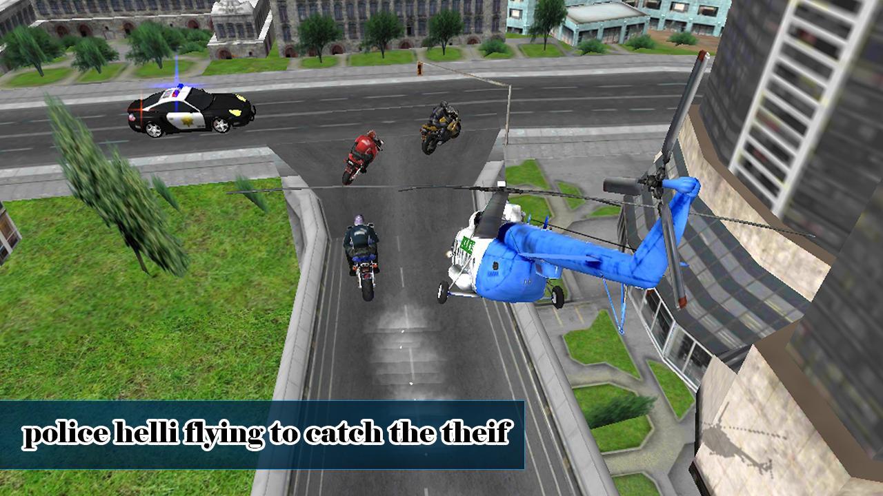 City Police Vs Motorbike Thief