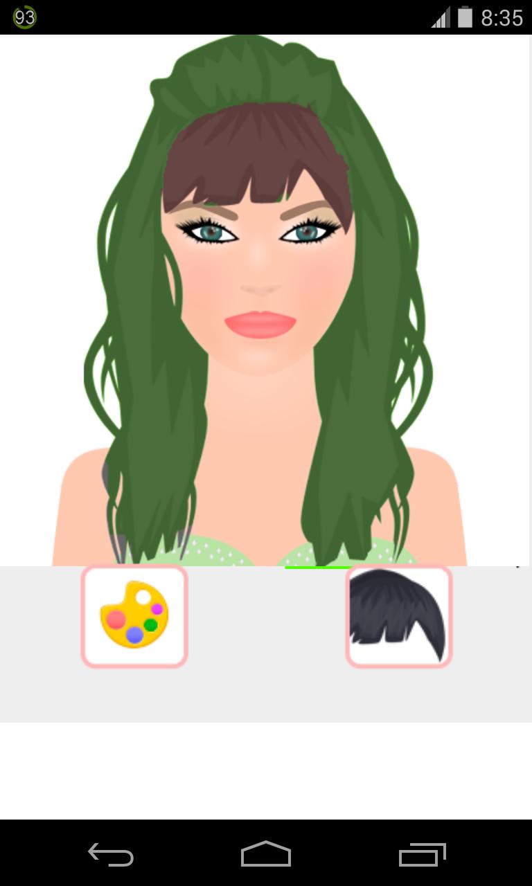cut woman hair game
