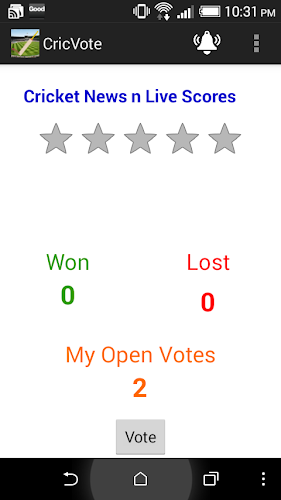 CricVote