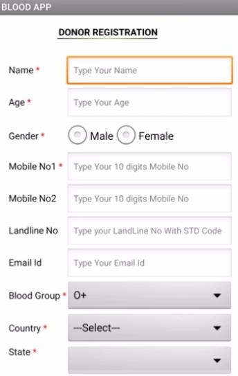 Blood App