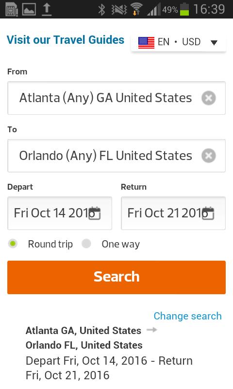 Compare US Airfares
