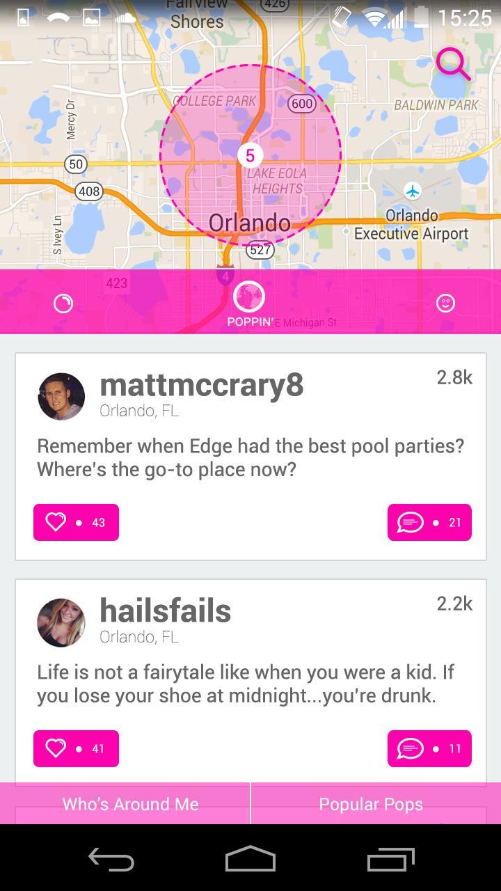 Bubble Social App