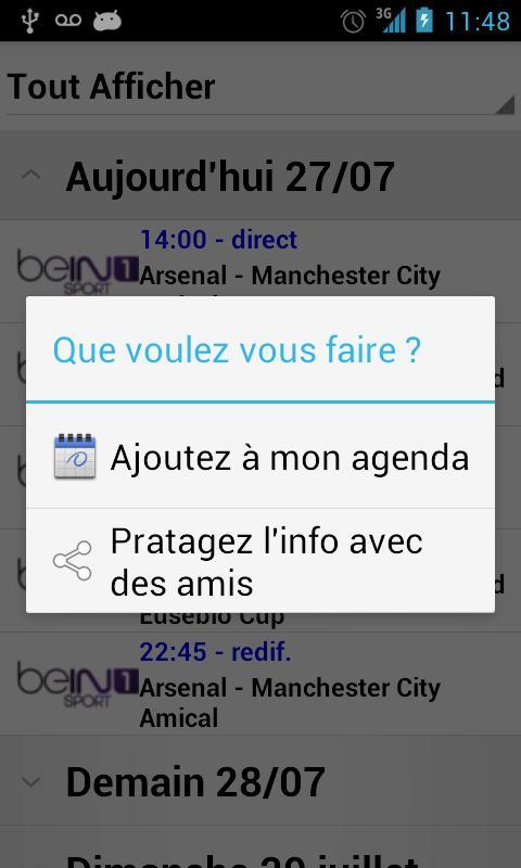 Programme Tv Foot