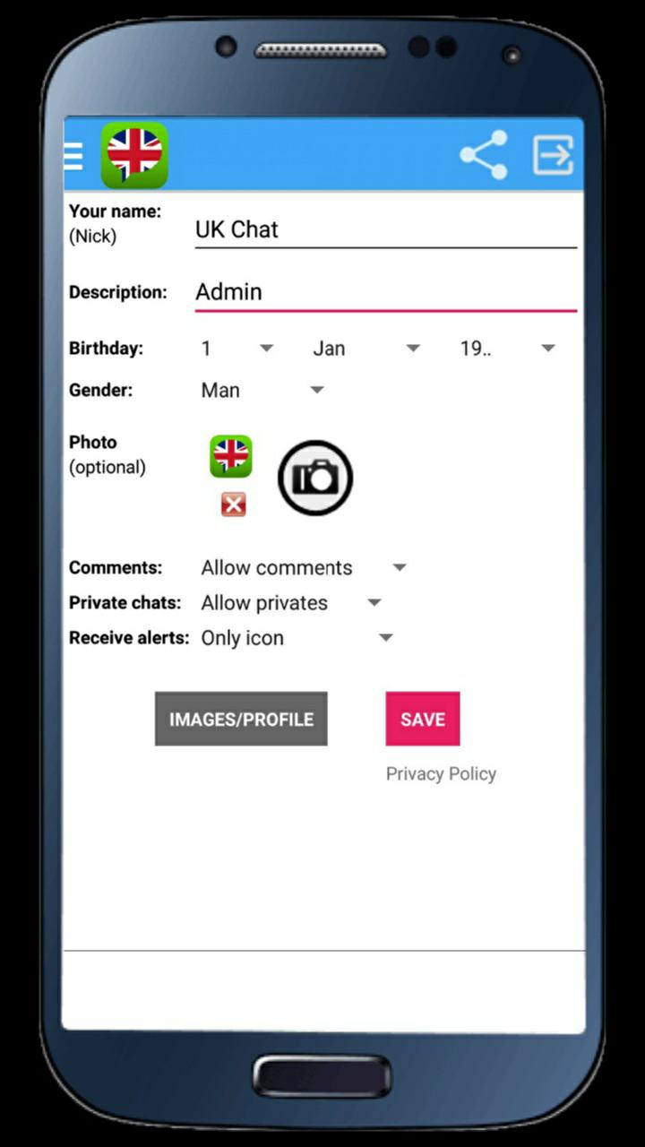 UK Chat Room