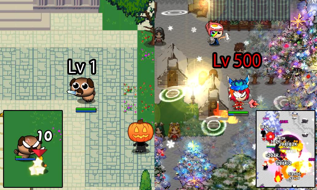 MMORPG 2D PyonPyonMonster