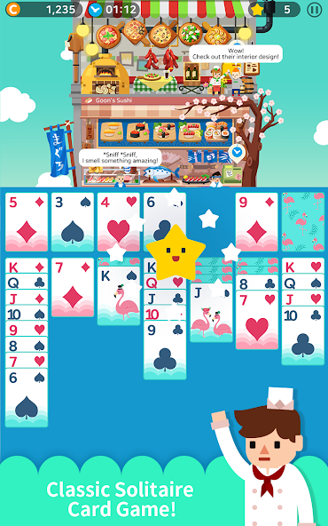Solitaire Cooking Tower