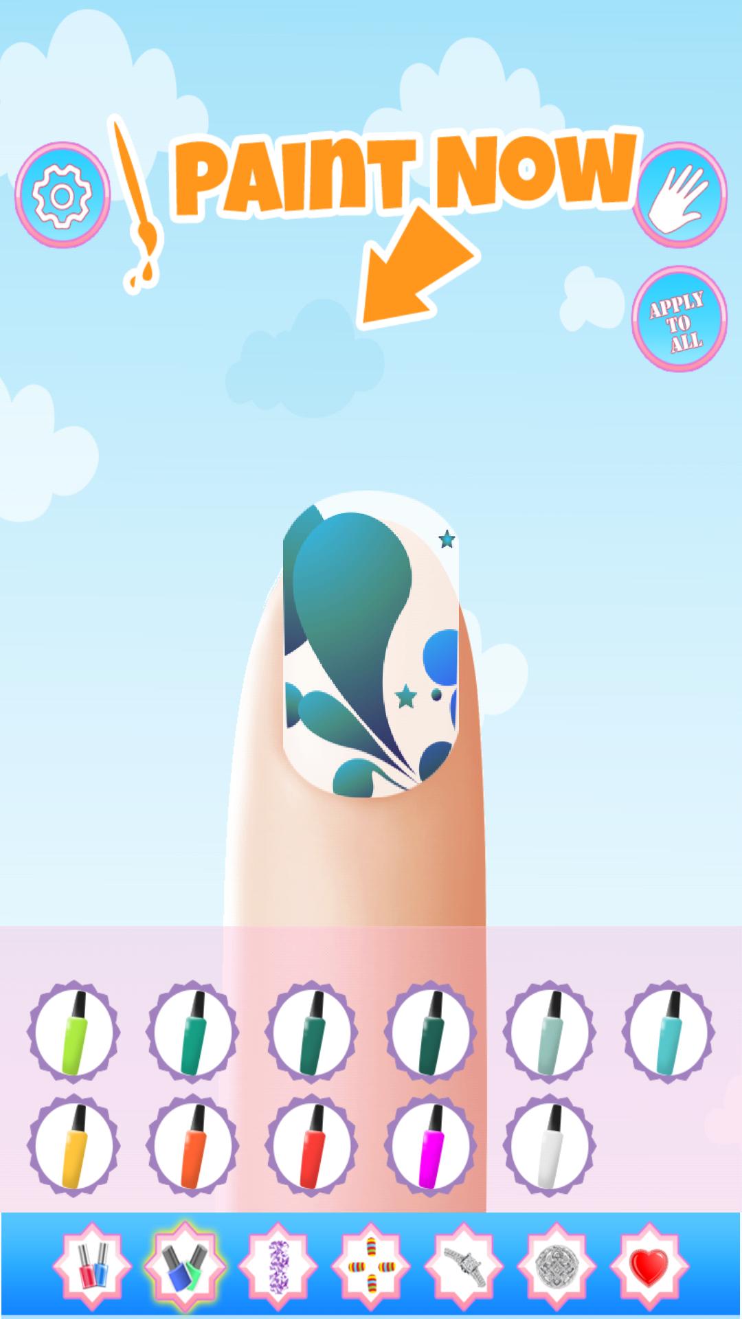 Nail Painting Games