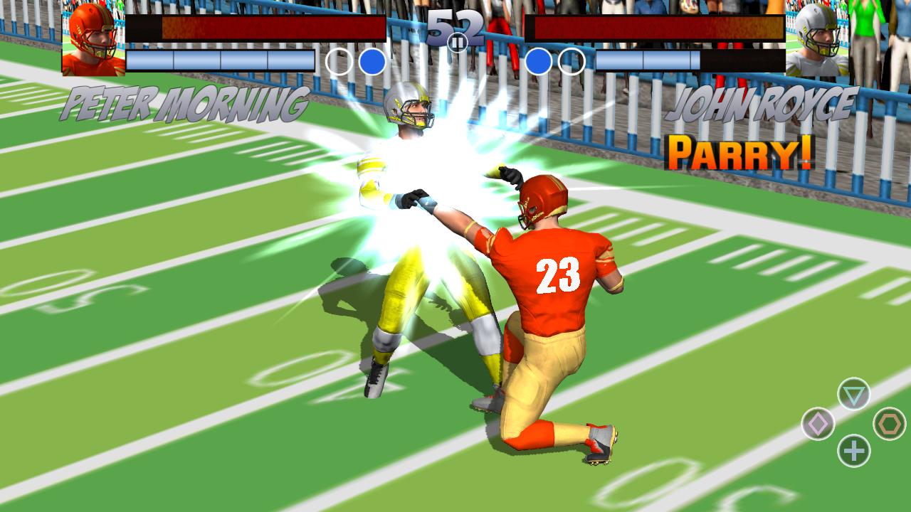 Football Rugby Players Fight