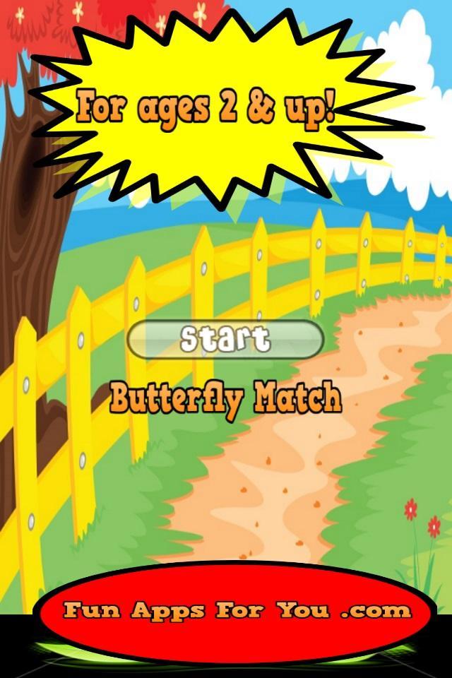 Butterfly Matching Game