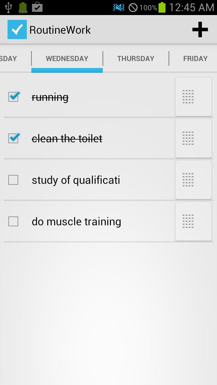 Routine Work