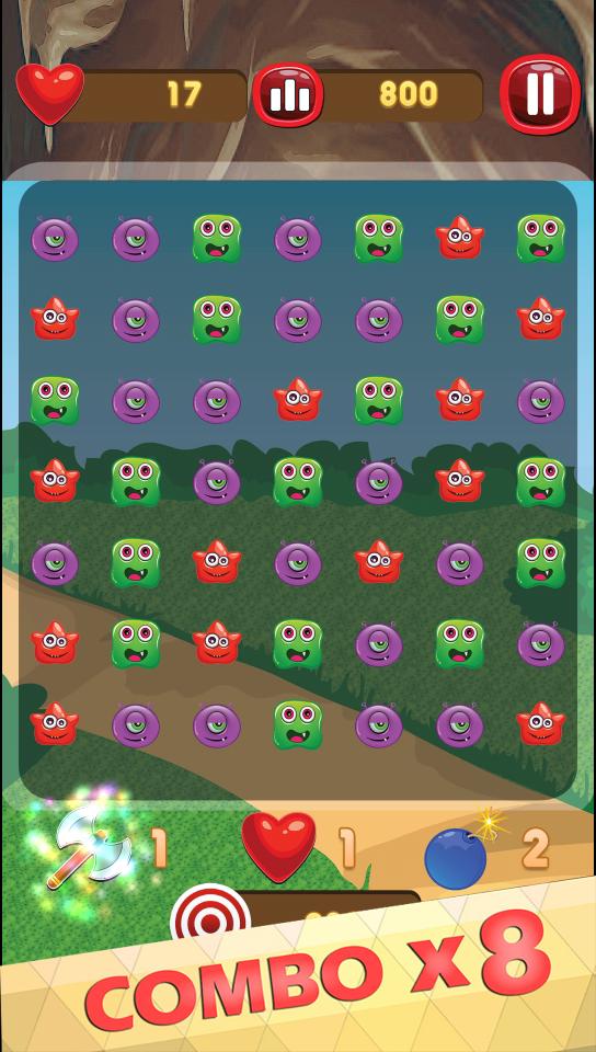 Tricky Monsters Match