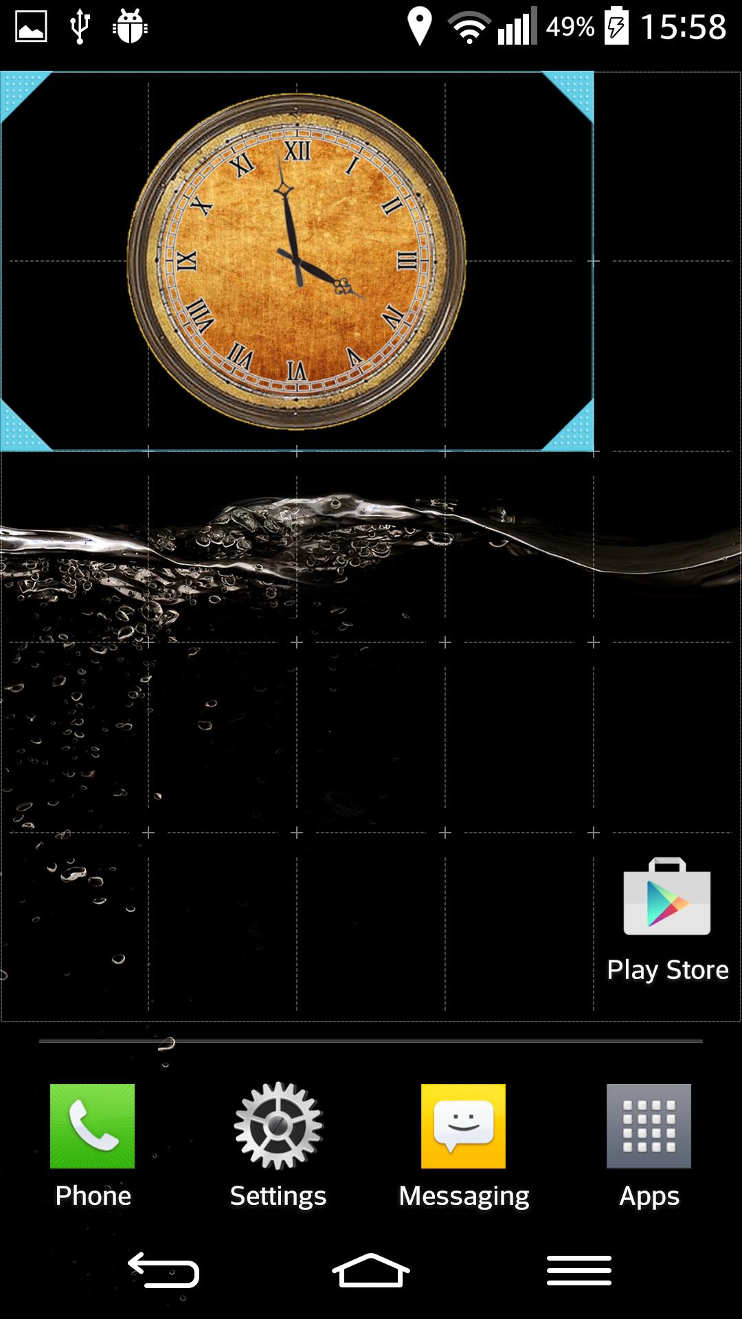 Old Clock Widget