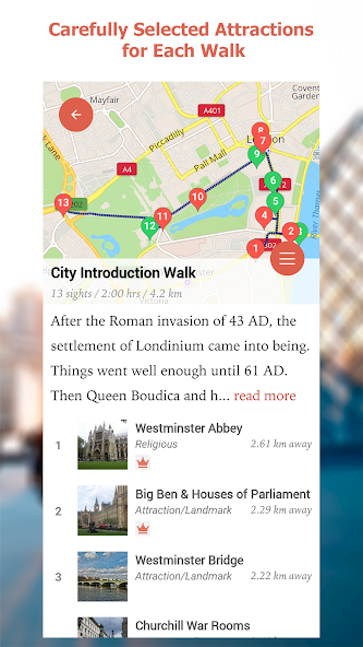 Chicago Map and Walks