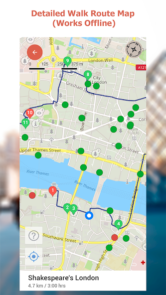 Chicago Map and Walks