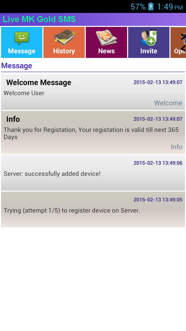 MKGOLD SMS