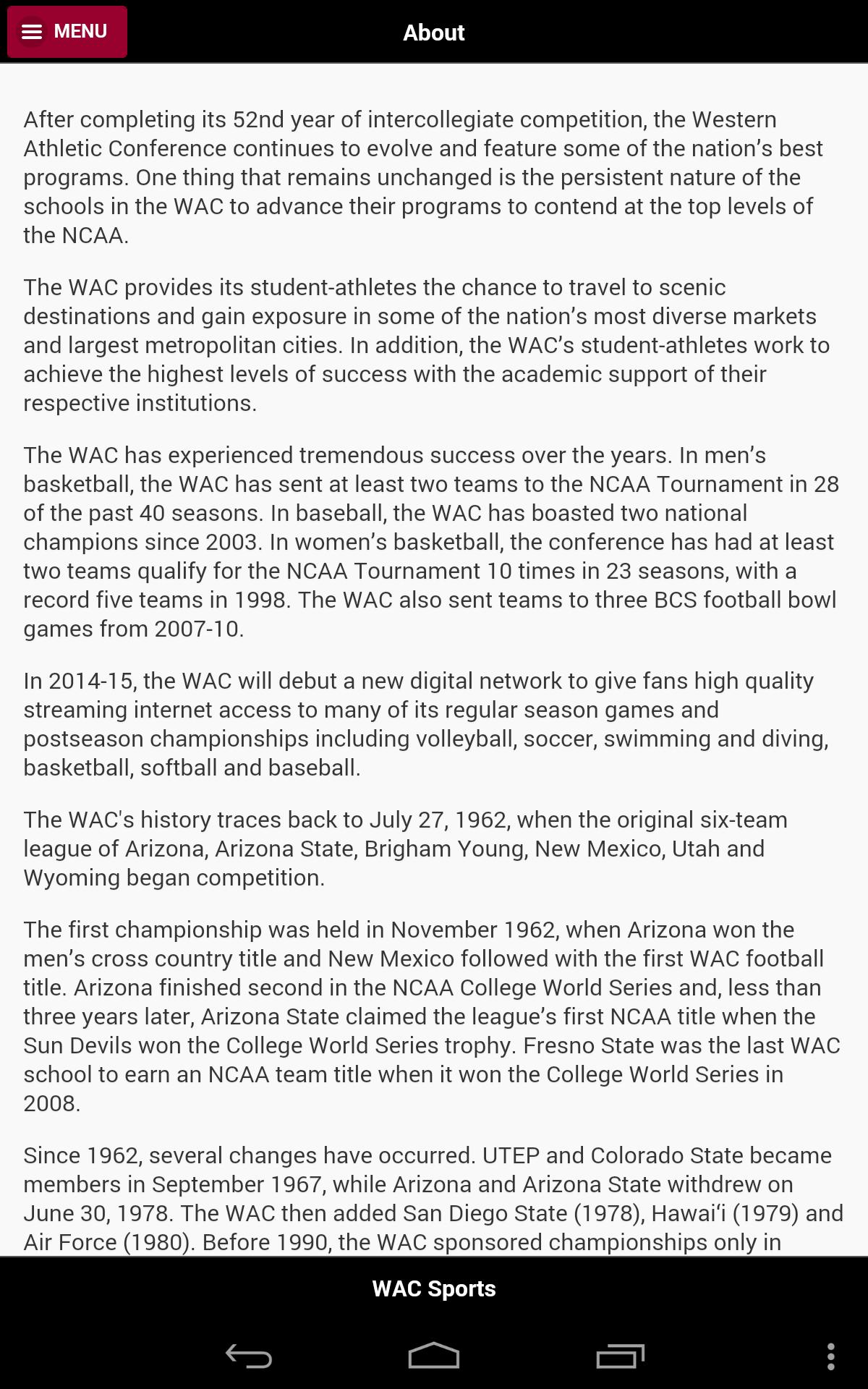 WAC Live