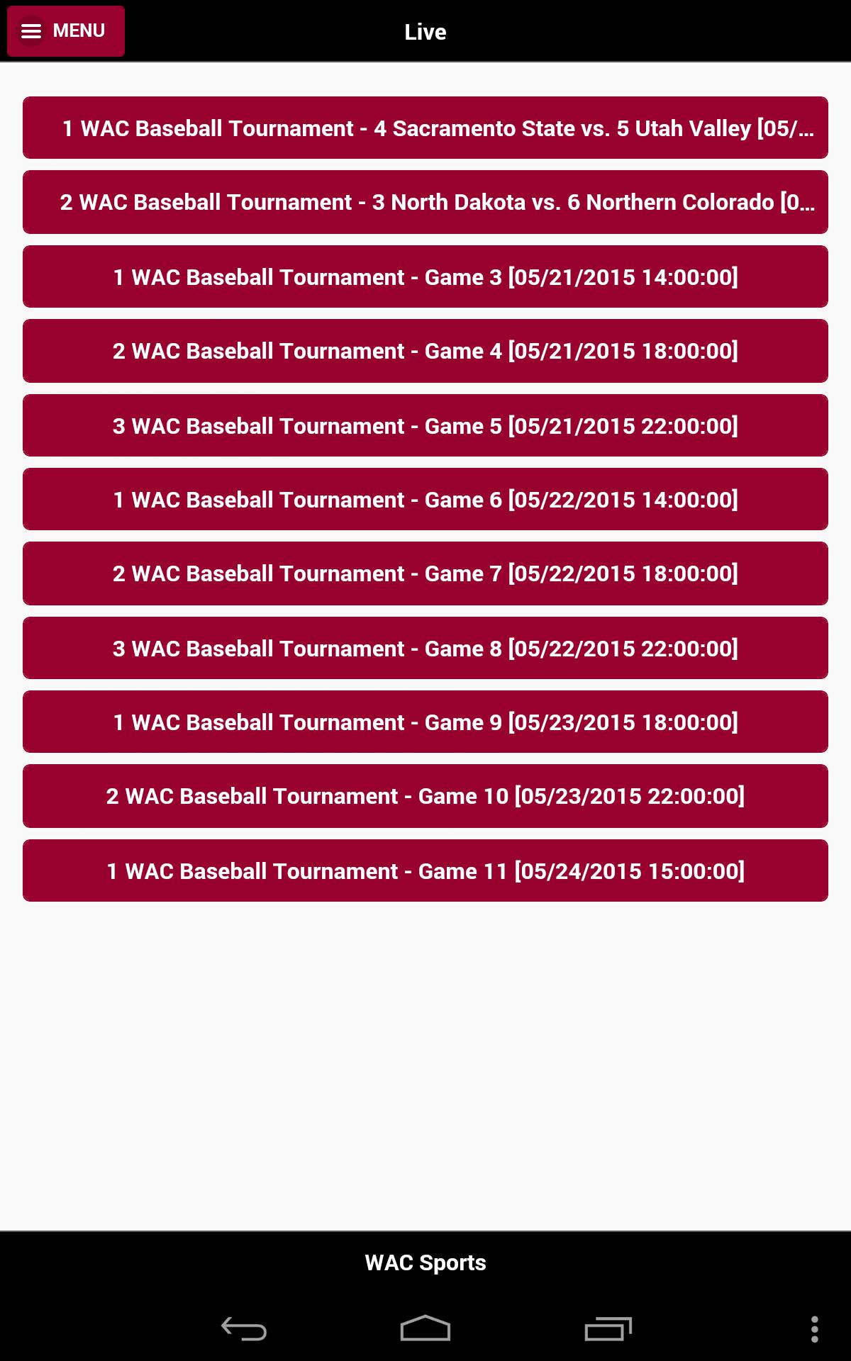 WAC Live