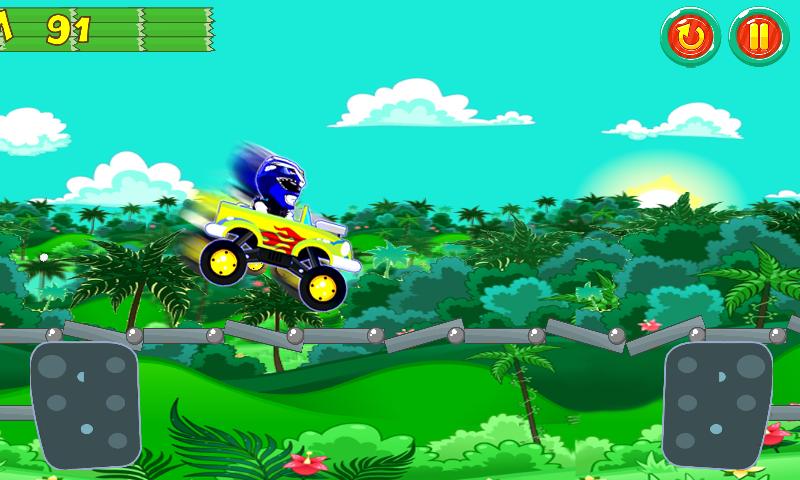 Blue Rangers racing