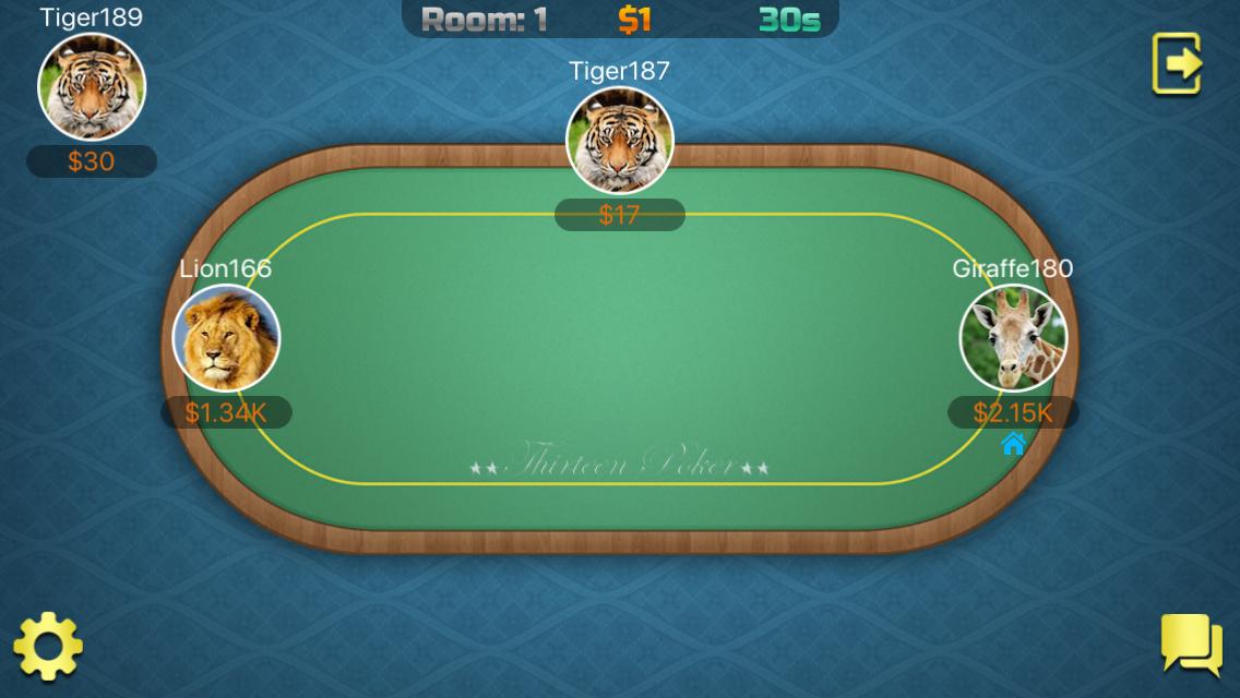Thirteen Poker Online