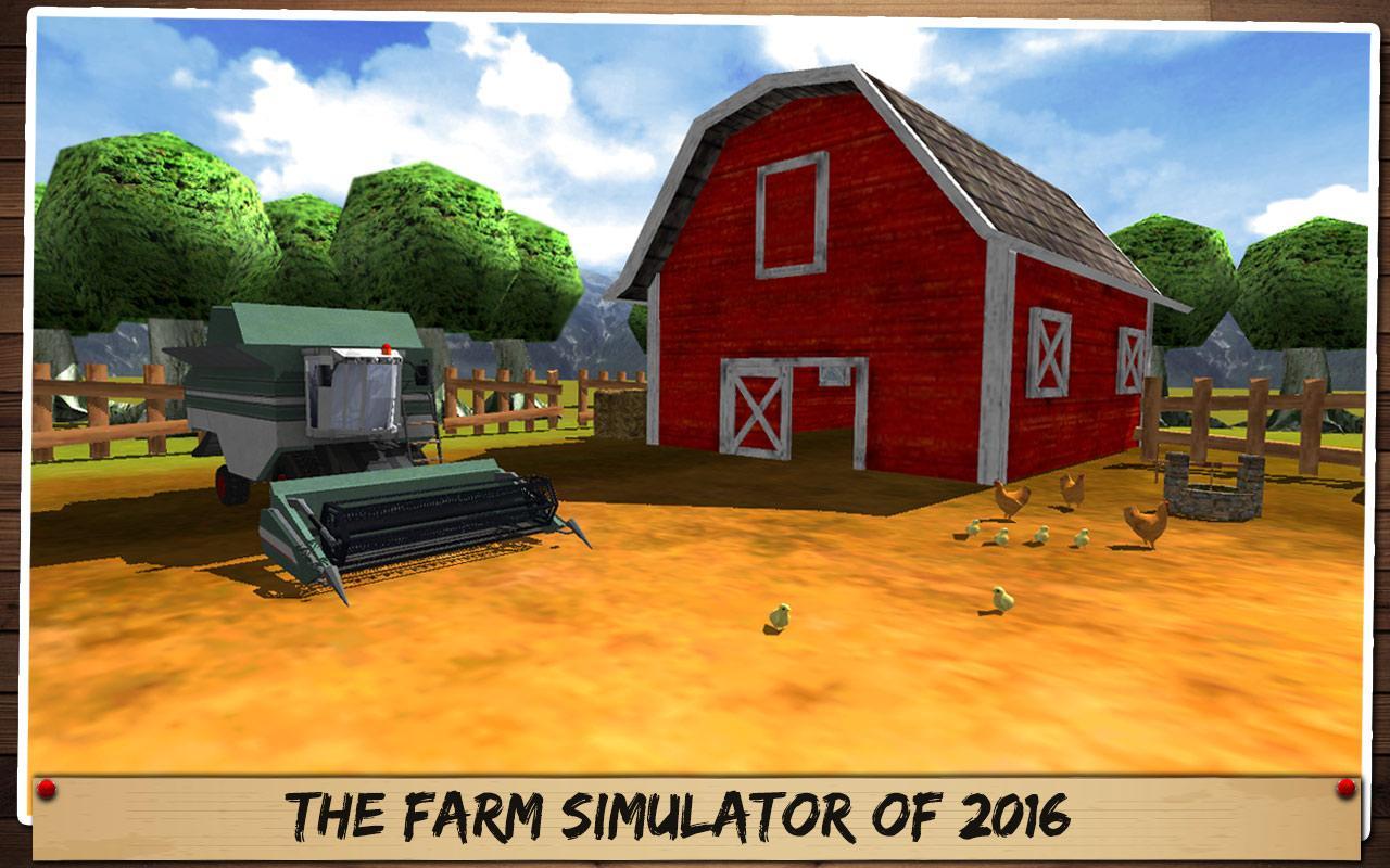 Harvest Tractor Farmer