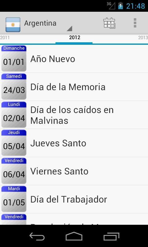 Holidays
