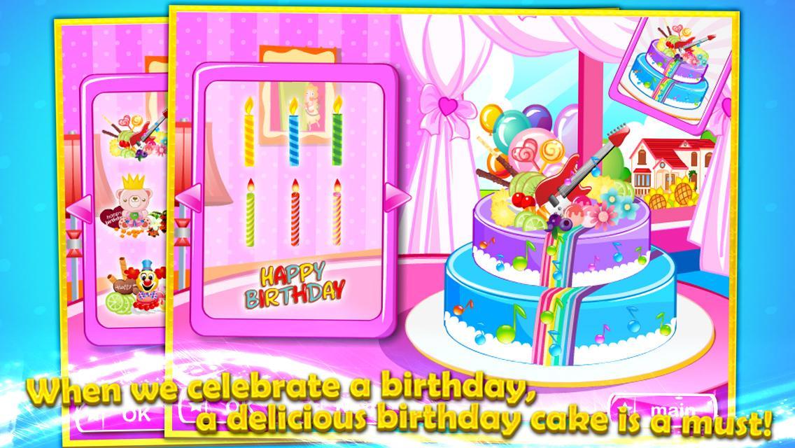 Birthday Cake Decorating