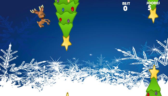Flappy The Christmas Reindeer