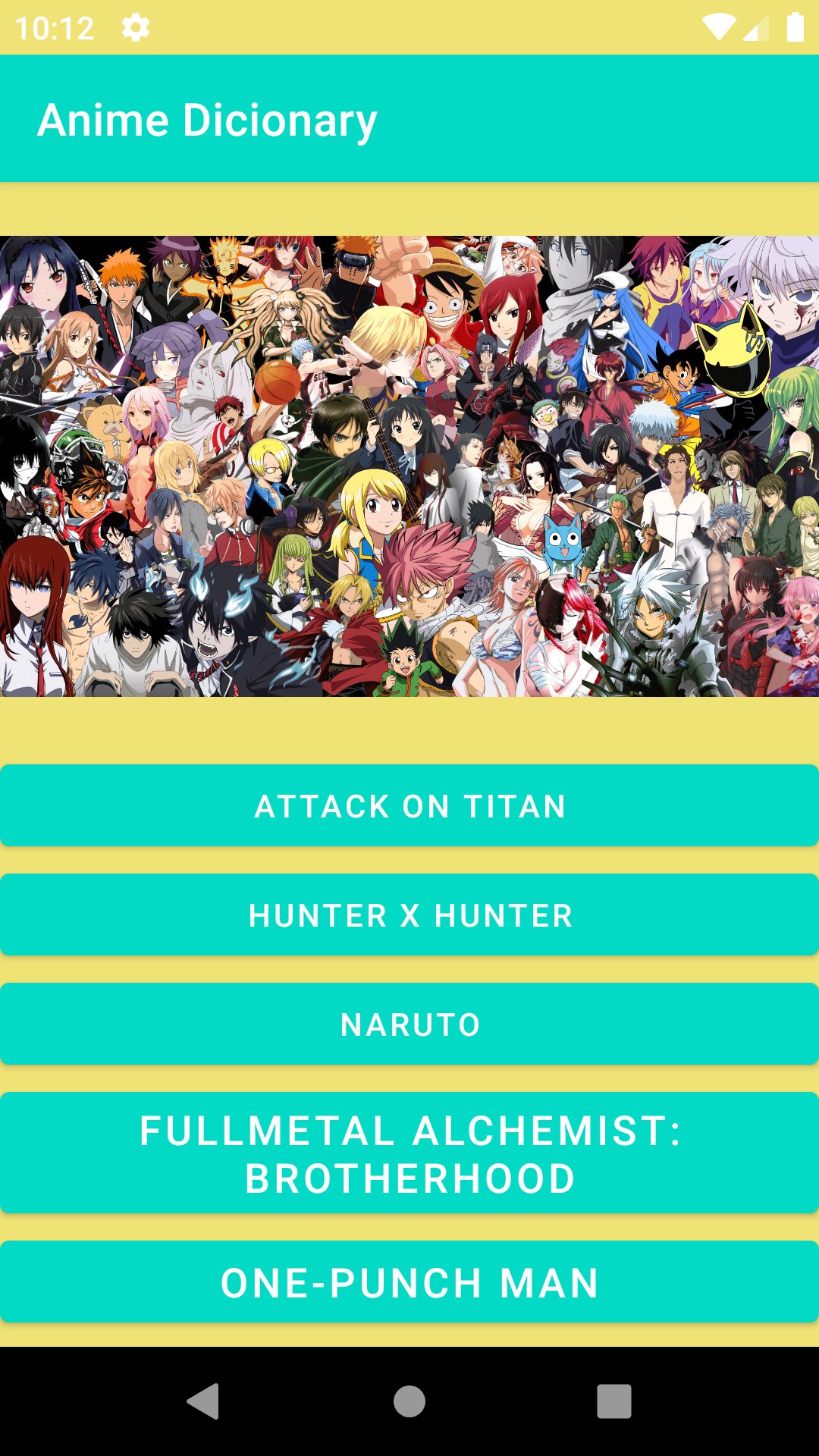 Anime Dictionary