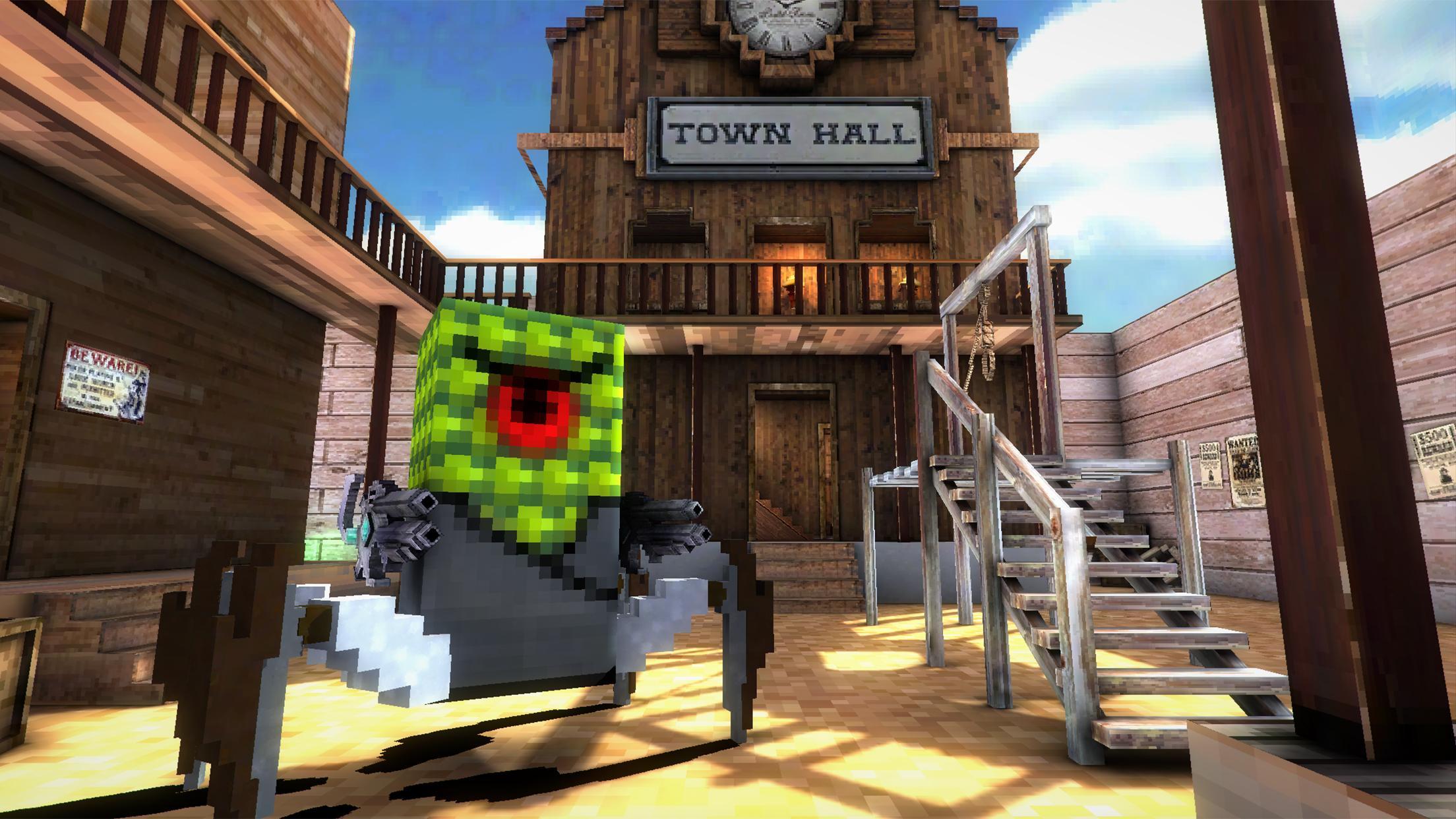 Block Gun 3D: Aliens & Cowboys
